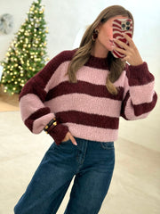 Le pull Sidra bordeaux - Gualap