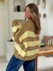 Le pull Sidra jaune - Gualap