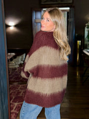 Le pull Tenessie bordeaux - Gualap