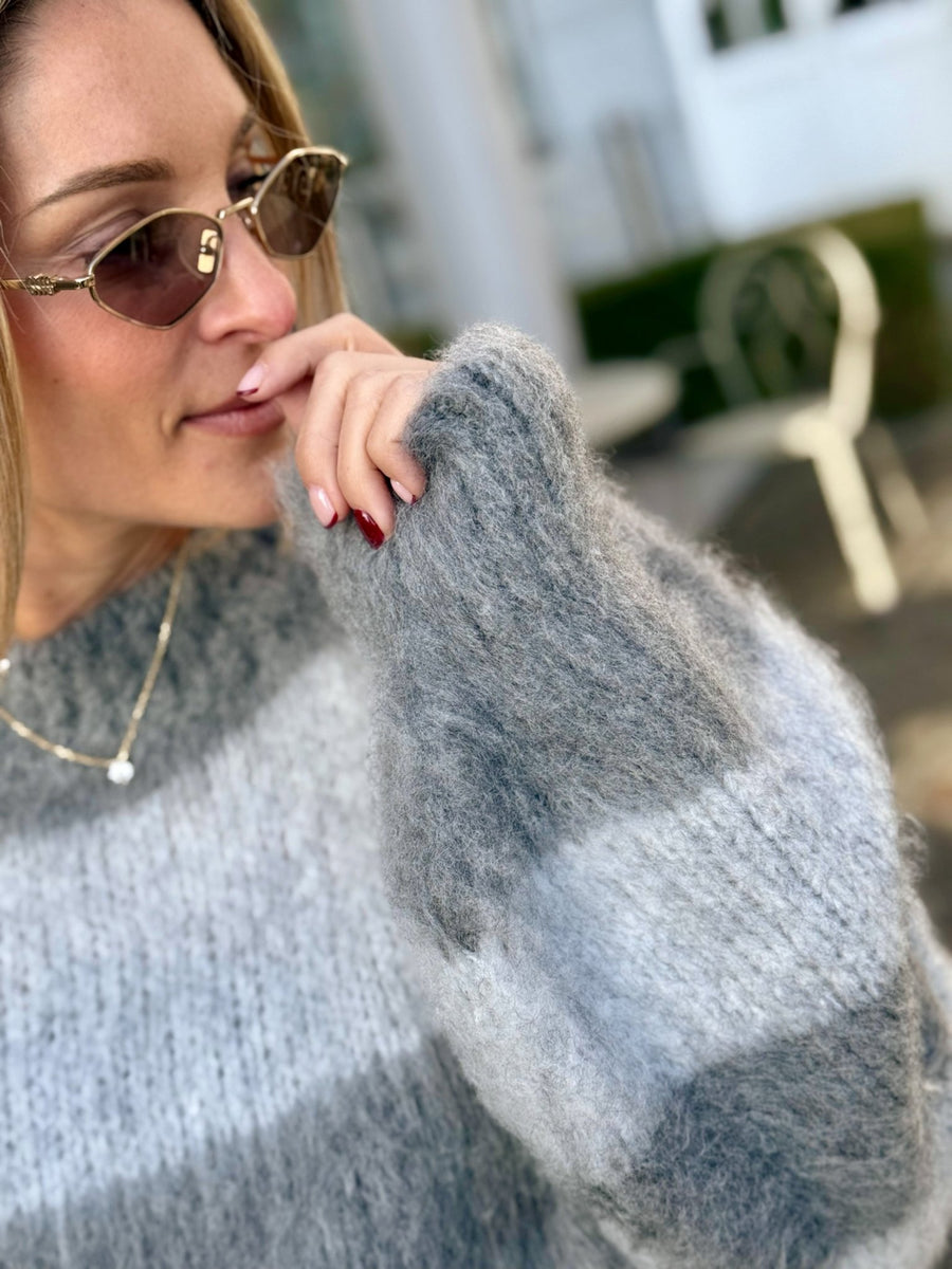 Le pull Tenessie gris - Gualap