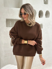 Le pull Zoe marron - Gualap