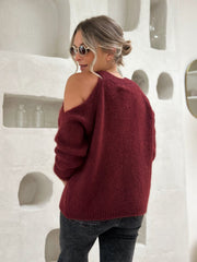 Le pull Zulal bordeaux - Gualap