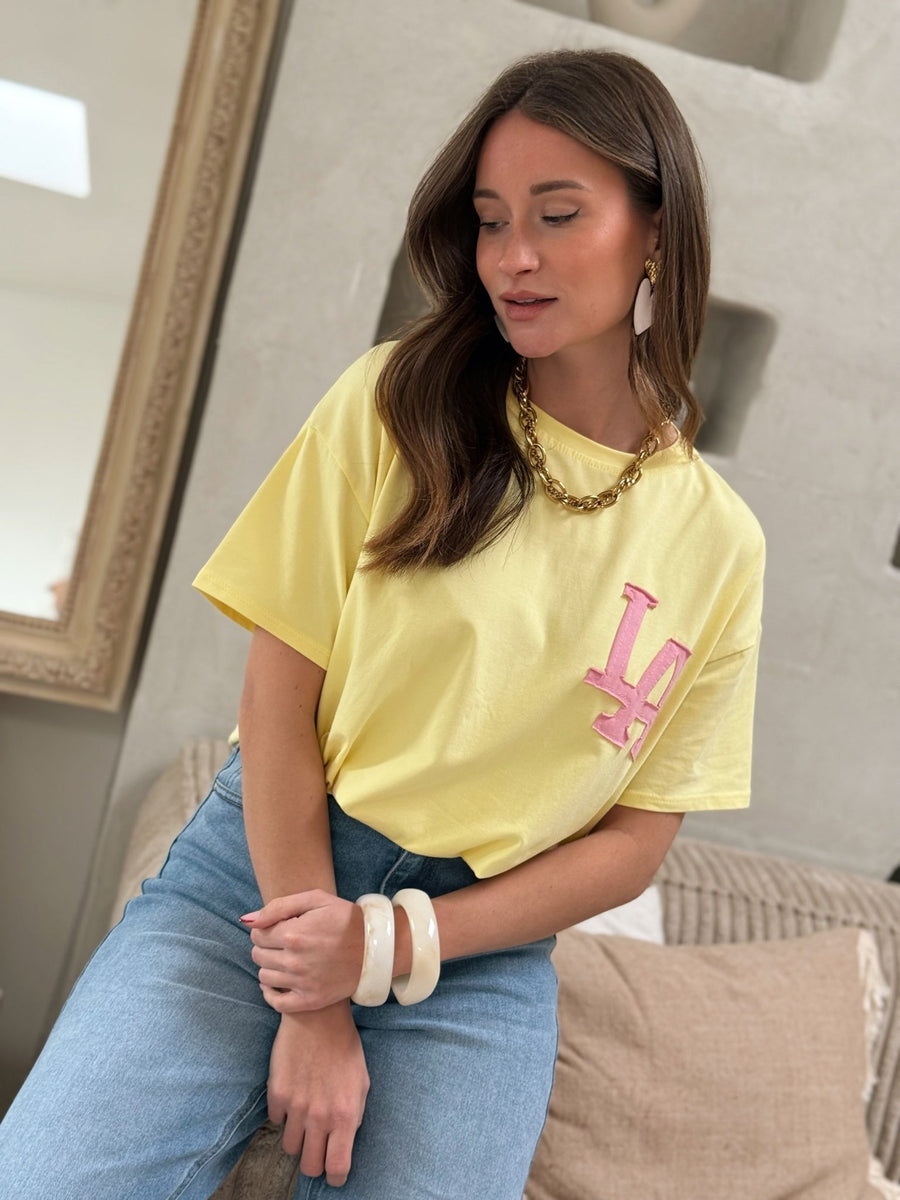 Le T-Shirt Jade jaune - Gualap