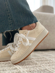 Les baskets Veronika beige - Gualap