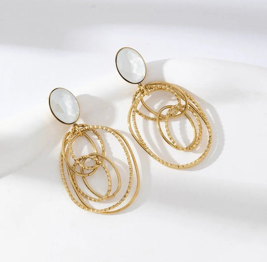 Les boucles d’oreilles Franka - Gualap