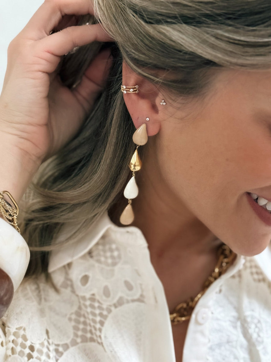 Les boucles d’oreilles Hanae - Gualap