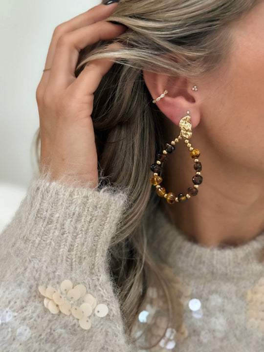 Les boucles d’oreilles Louise - Gualap