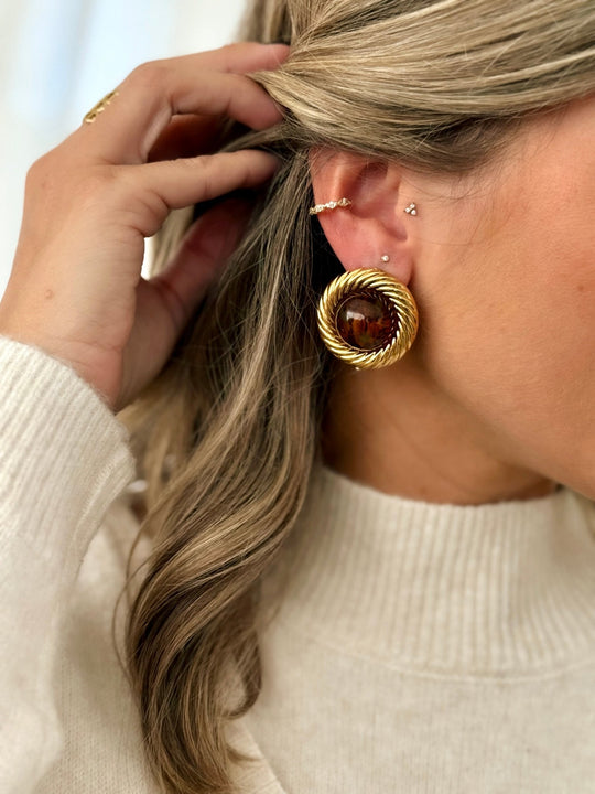 Les boucles d’oreilles Odette - Gualap