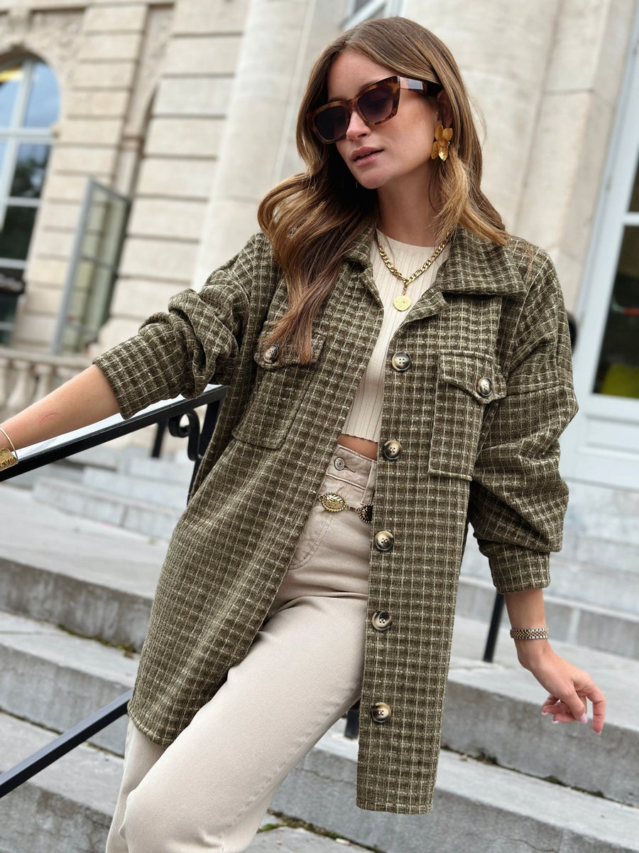 La chemise Catherine kaki - Gualap