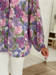 La chemise Elise mauve-Gualap