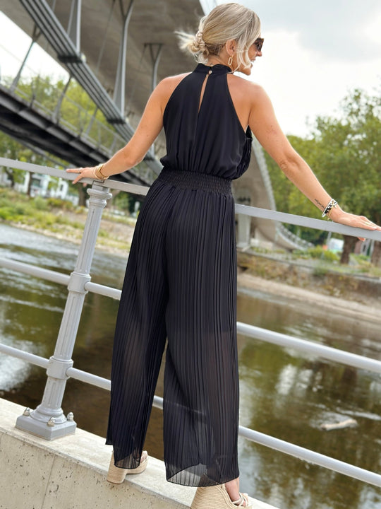 La combi pantalon Lina noir - Gualap