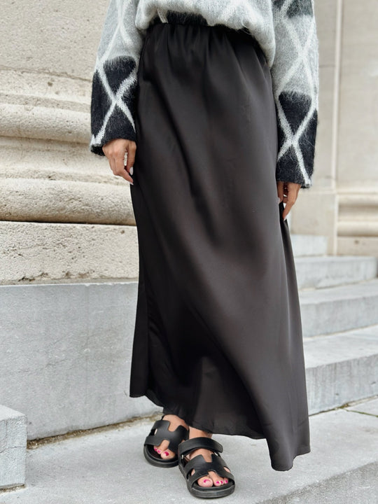 La jupe Athena noir - Gualap
