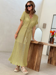 La robe Donatella Vert - Gualap