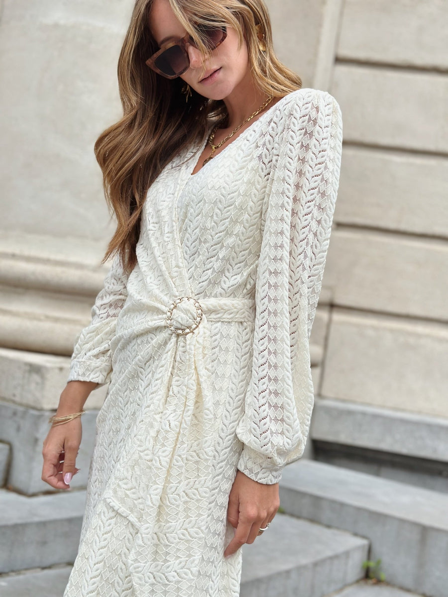 La robe Steffie beige - Gualap