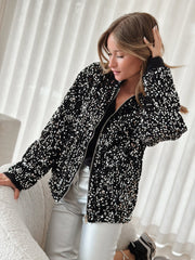 La veste Wilhemine noir - Gualap