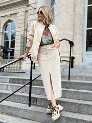Le bomber Zoe beige - Gualap