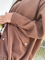 Le bomber Zoe brun - Gualap