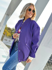 Le bomber Zoe mauve - Gualap