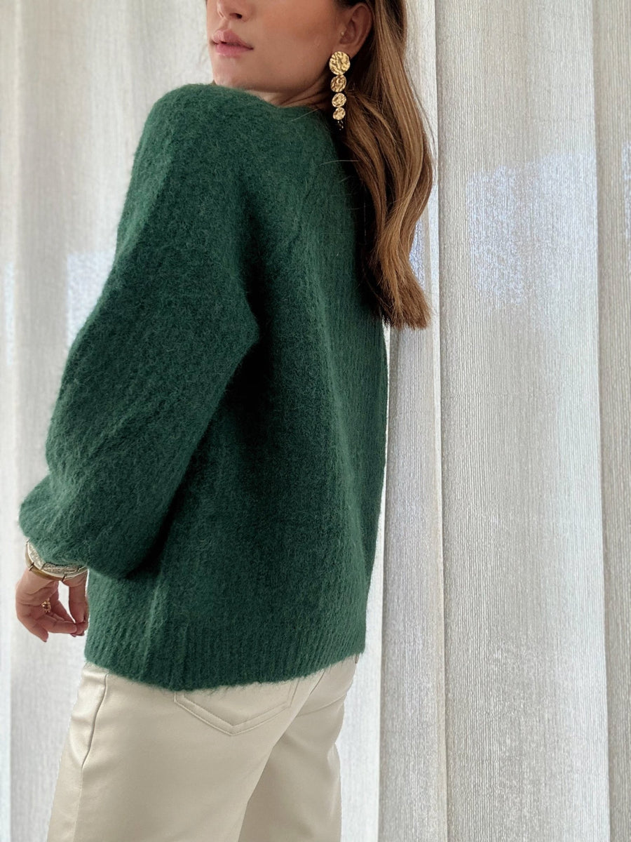 Le gilet Estella vert - Gualap