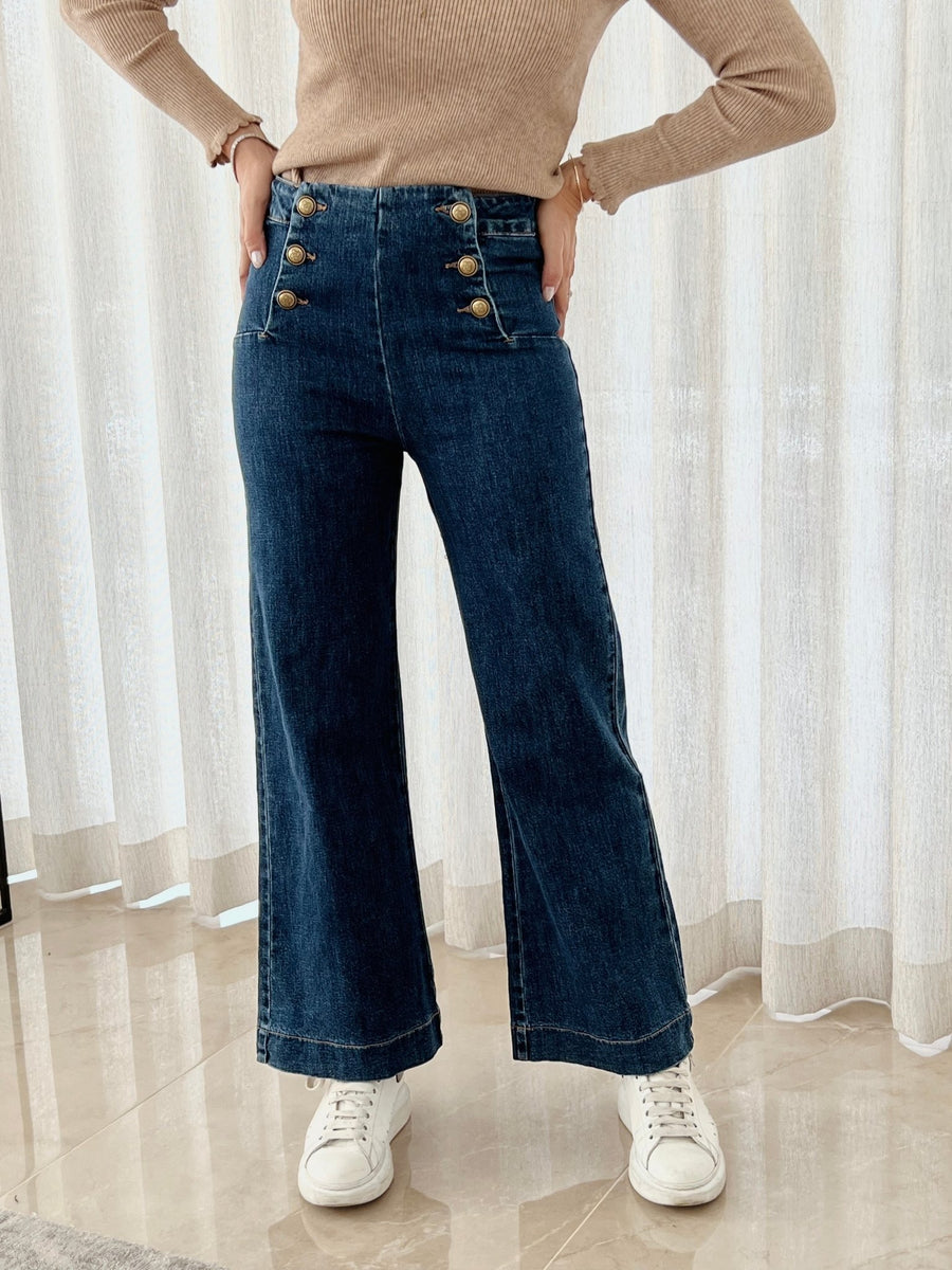 Le jeans Calista foncé - Gualap