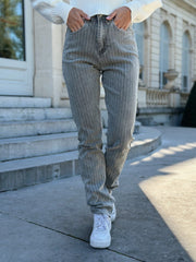 Le jeans Georgina gris - Gualap