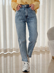 Le jeans Mila bleu - Gualap