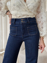 Le jeans Sophia bleu-Gualap