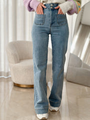 Le jeans Sophia bleu clair - Gualap