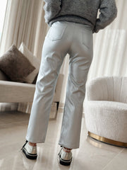 Le pantalon Camilla argent-Gualap