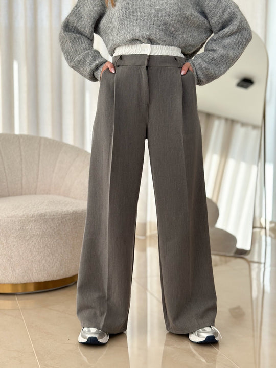 Le pantalon Nastassja gris - Gualap