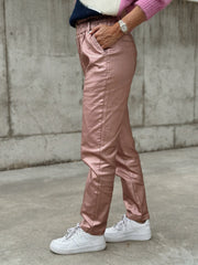 Le pantalon Pipa rose - Gualap