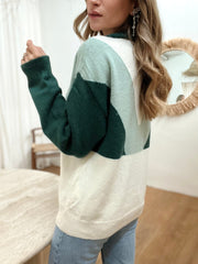 Le pull Beckie vert - Gualap