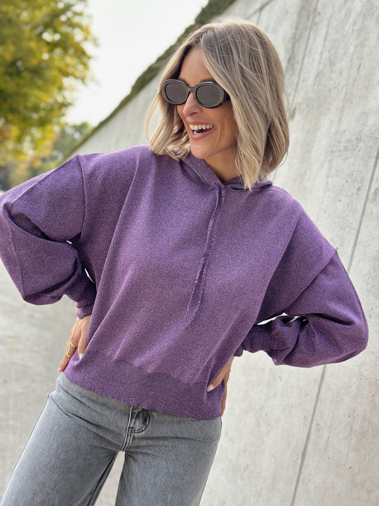Le pull Clarince mauve - Gualap