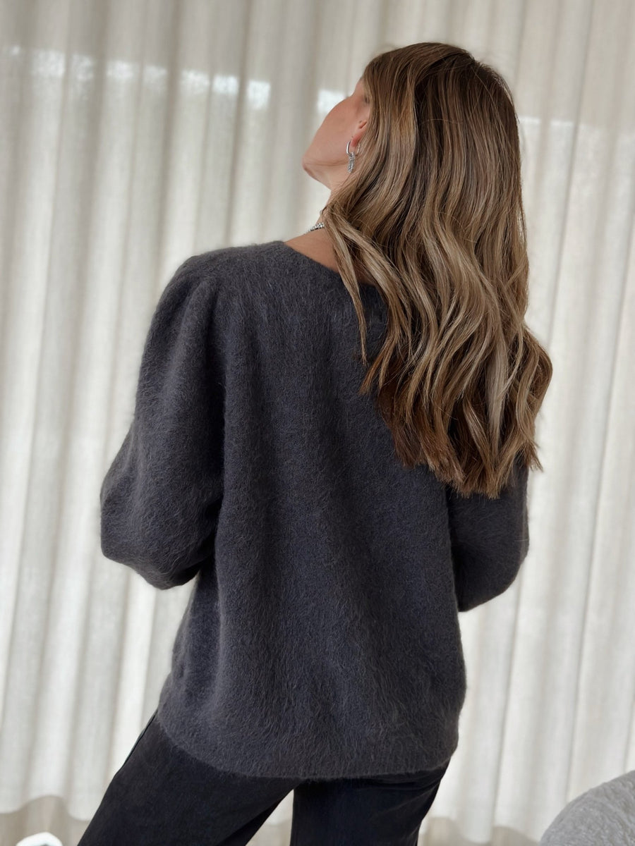 Le pull Lina gris - Gualap