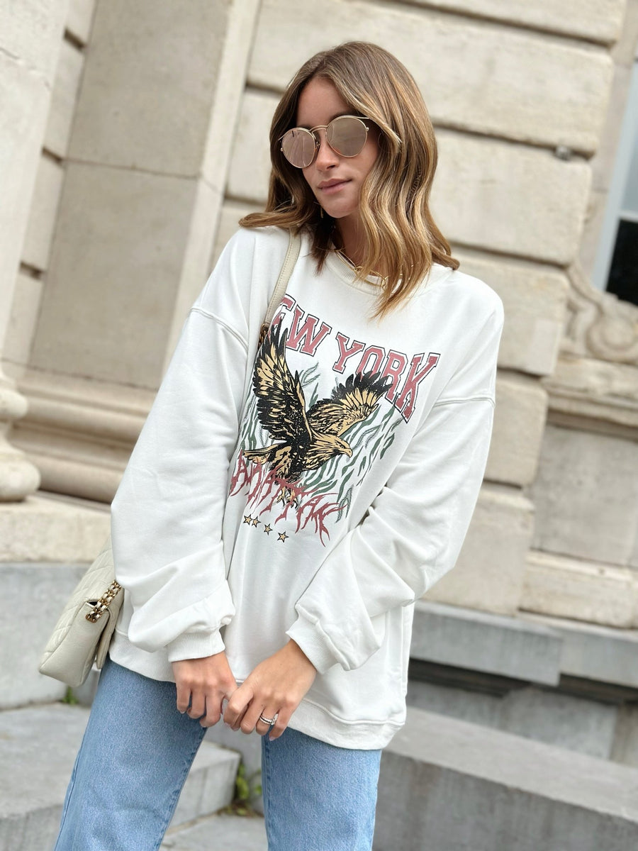 Le sweat Xenia beige - Gualap