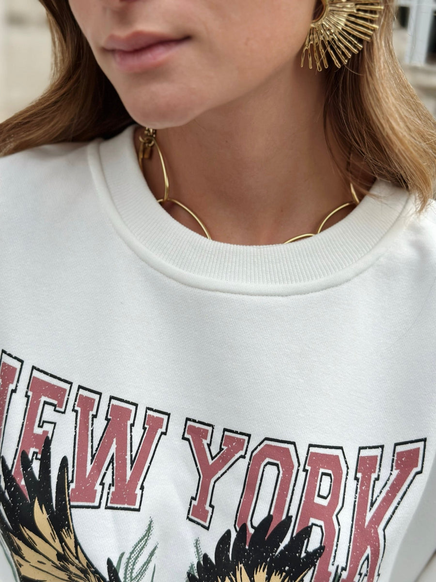 Le sweat Xenia beige - Gualap