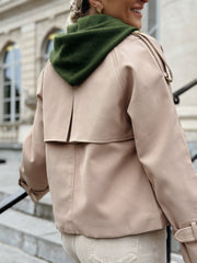 Le trench Bessa beige - Gualap
